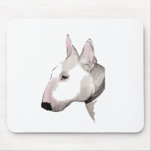 tapis de souris anglais de bull-terrier