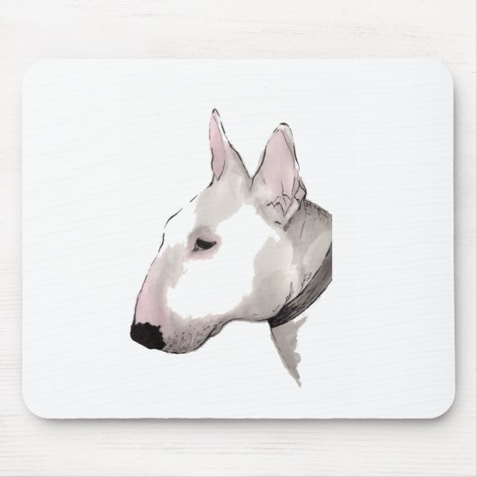 tapis de souris anglais de bull-terrier (Devant)