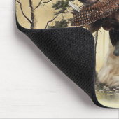 Tapis De Souris Anglais Setter, chasse à la bécasse (Coin)