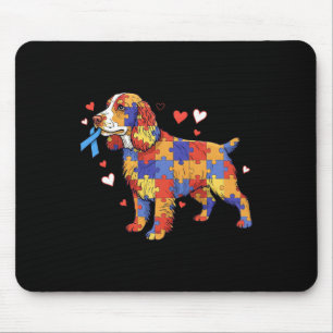 Tapis De Souris Anglais Springer Spaniel Puzzle Sensibilisation su