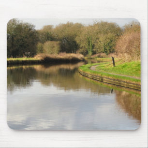 Tapis De Souris Angleterre Canal Water Lake Mousepad