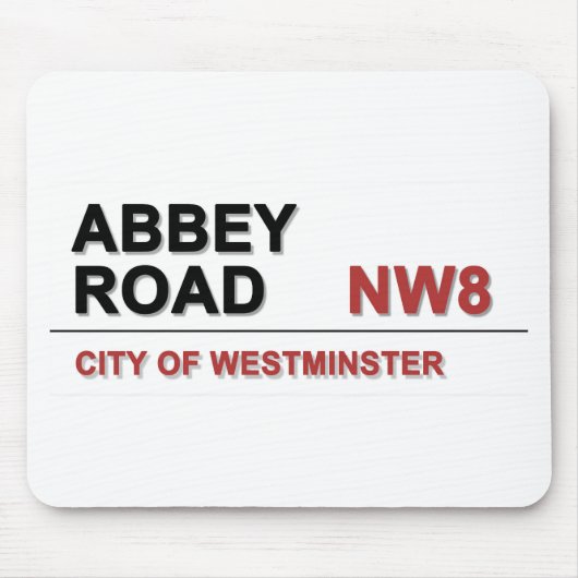Tapis De Souris Angleterre d'Abbey Road (Devant)