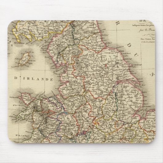 Tapis De Souris Angleterre, Pays de Galles (Devant)