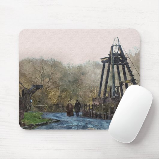 TAPIS DE SOURIS ANGLETERRE VICTORIENNE (Avec souris)