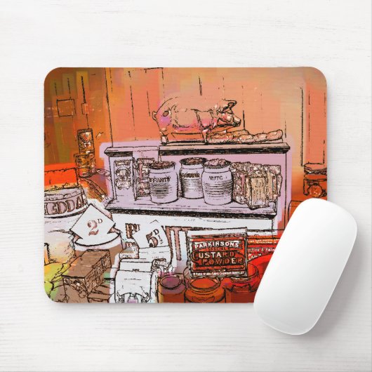 TAPIS DE SOURIS ANGLETERRE VICTORIENNE (Avec souris)