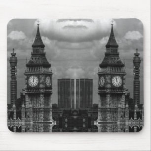 Tapis De Souris Angleterre vintage Londres tour du bureau de poste