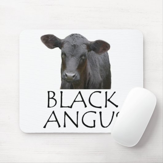 Tapis De Souris Angus noir (Avec souris)