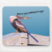 Tapis De Souris Anhinga fâché Mousepad (Devant)