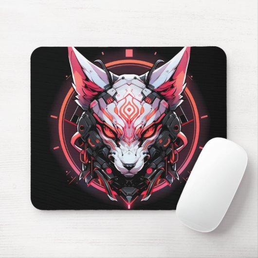 Tapis De Souris Animal Cyberpunk (Avec souris)