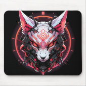 Tapis De Souris Animal Cyberpunk (Devant)