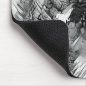 Tapis De Souris AnimalArtBW_Owl_001 (Coin)