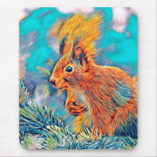 Tapis De Souris AnimalMix_Ecureuil_001