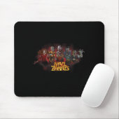 Tapis De Souris Animation Zombies Undead Heroes And Villains (Avec souris)