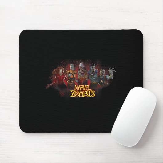 Tapis De Souris Animation Zombies Undead Heroes And Villains (Avec souris)