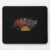 Tapis De Souris Animation Zombies Undead Heroes And Villains (Devant)
