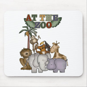 Tapis De Souris Animaux aux T-shirts et aux cadeaux de zoo