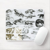 Tapis De Souris Animaux carnivores (Avec souris)