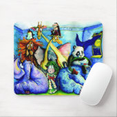 Tapis De Souris animaux dans la chambre à coucher (Avec souris)