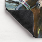 Tapis De Souris Animaux de bébés cutest | Black Foy avec maman (Coin)