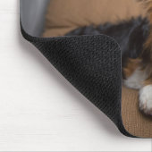 Tapis De Souris Animaux de bébés cutest | Coiffeuse à cheveux long (Coin)