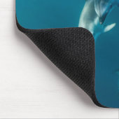 Tapis De Souris Animaux de bébés cutest | Famille de dauphins (Coin)