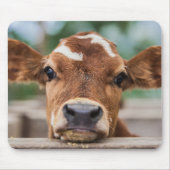 Tapis De Souris Animaux de bébés cutest | Petite vache (Devant)