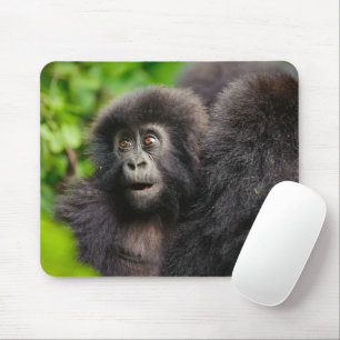 Tapis De Souris Animaux de bébés cutest Young Mountain Gorilla