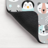 Tapis De Souris Animaux d'hiver (Coin)