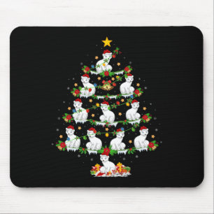 Tapis De Souris Animaux domestiques Jeu de Noël Père Noël Arctic F