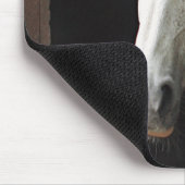 Tapis De Souris Animaux gris Mousepad de cheval de jument (Coin)