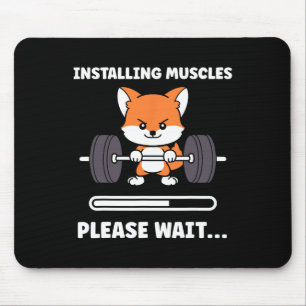 Tapis De Souris Animaux Installation Muscles Fitness Musculation R