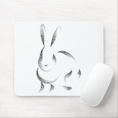 Tapis De Souris Animaux - lapin (Avec souris)