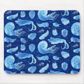 Tapis De Souris Animaux marins : Trilobites, Anomalocaris... (Devant)