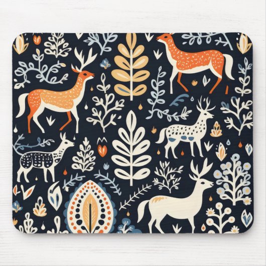 Tapis De Souris Animaux Motif folklorique (Devant)