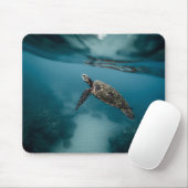 Tapis De Souris Animaux, tortues, eau (Avec souris)