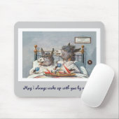 Tapis De Souris Animaux vintages drôles - deux ânes (Avec souris)