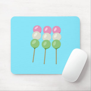 Tapis De Souris Anime Blue Pastel Dango Mousepad