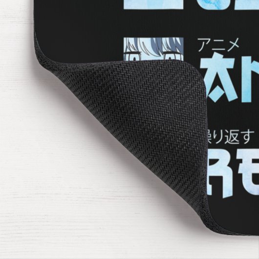 Tapis De Souris Anime de sommeil de manger Répétition - Anime M de (Coin)