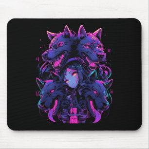 Tapis De Souris Anime Manga Cyberpunk Techwear Esthétique Harajuku