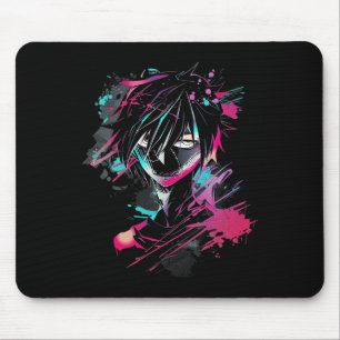 Tapis De Souris Anime Manga Motif Abstraite illustration Anime