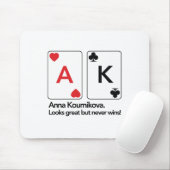 Tapis De Souris Anna Kournikova/roi d'as (Avec souris)