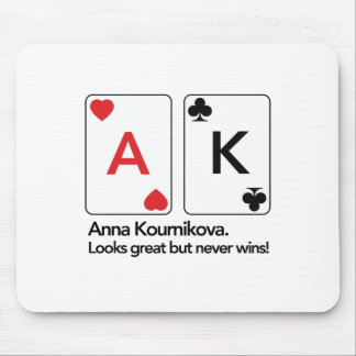Tapis De Souris Anna Kournikova/roi d'as