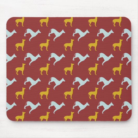 Tapis De Souris Année Chien 2018 Chiens Motif mousepad (Devant)