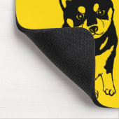 Tapis De Souris Année chinoise du chien Shiba Inu 2018 Mousepad (Coin)