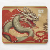Tapis De Souris Année de la souris dragon Pad (Devant)