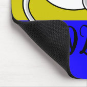 Tapis De Souris Année de la souris Rat 2020 avec texte (Coin)