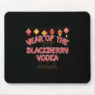 Tapis De Souris Année De La Vodka Blackberry - Drôle Chinois New Y