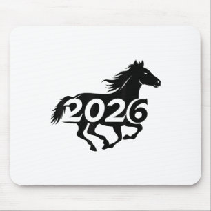 Tapis De Souris Année Du Cheval Chinois Lunar Festival 2026 _1