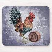Tapis De Souris Année du coq Mousepad (Devant)