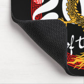 Tapis De Souris Année du Dragon 2024 Zodiac chinois (Coin)